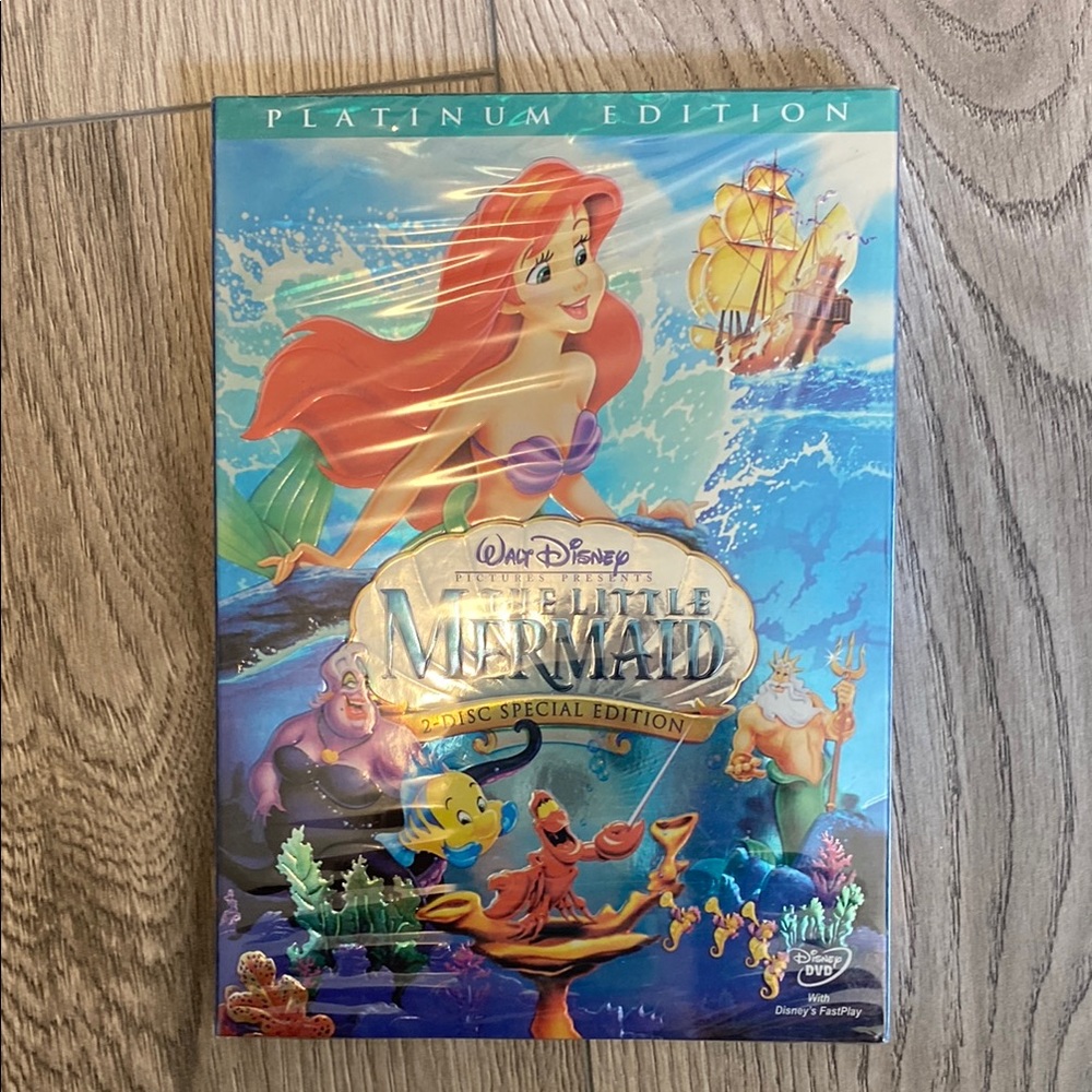 🔴 2 for $25 The Little Mermaid Classic Special Edition DVD